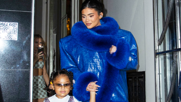 Kylie Jenner & Daughter Stormi, 4, Rock Matching Angel Costumes For Halloween: Watch