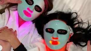 This LED Mask Prepped Stars Like Lily James for the Met Gala — It’s on Amazon